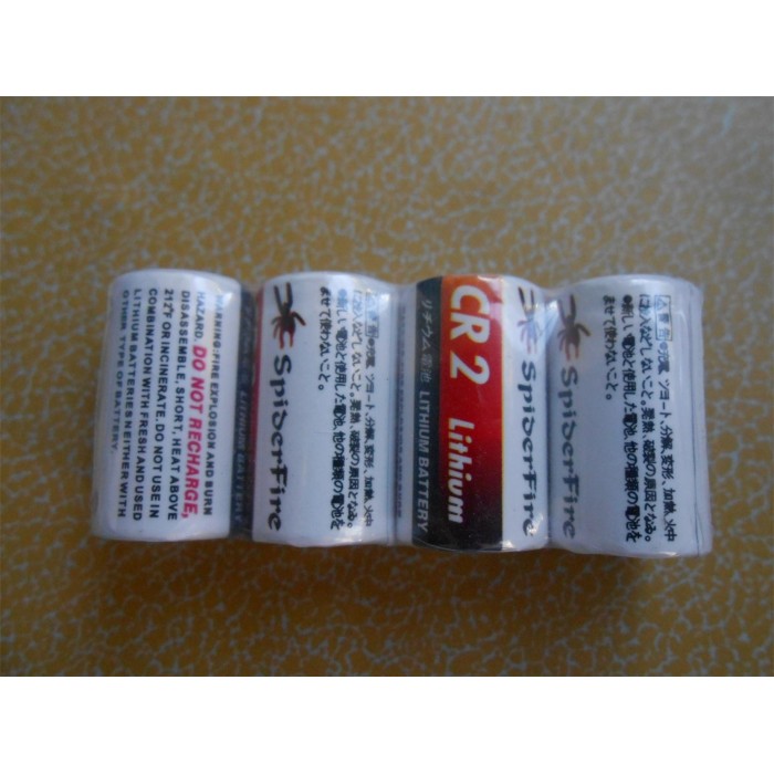 High capacity li-mno2 3v cr2 800mAh + PTC CR15H270 lithium battery