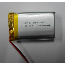 IEC 62133 approved li-ion battery 3.7v 2500mah li ion battery pack JFC953050